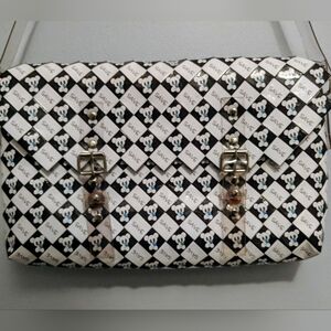 Re-Bagz PANDA LOVE Half The Sky Messenger Laptop Bag Up-cycled Purse